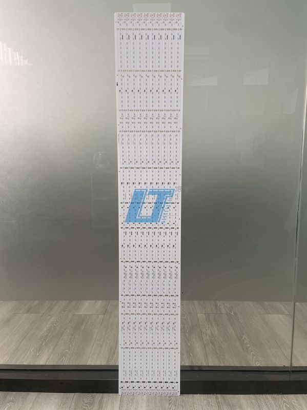 ورق عایق سازی روشنایی صنعتی LED PCB با مشتریان مورد نیاز رنگ ماسک سولدر