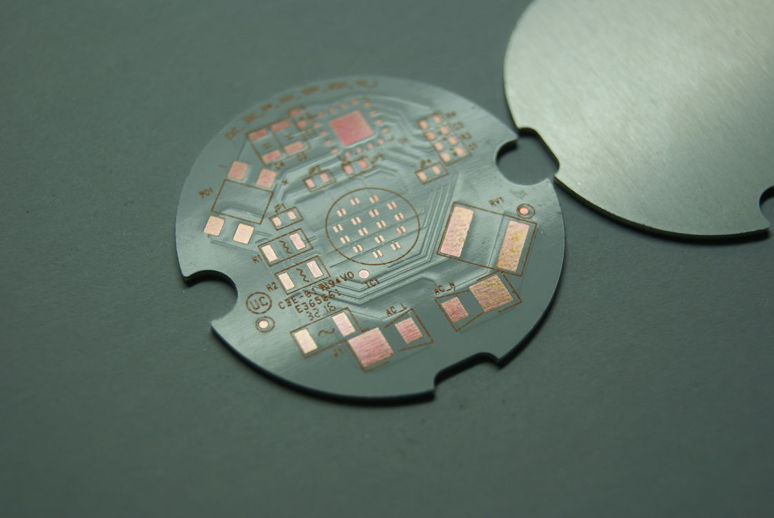 بورد پایه PCB IMS Ventec، سطح سفارشی پایان 1 لایه صفحه مدار چاپی گواهینامه ISO