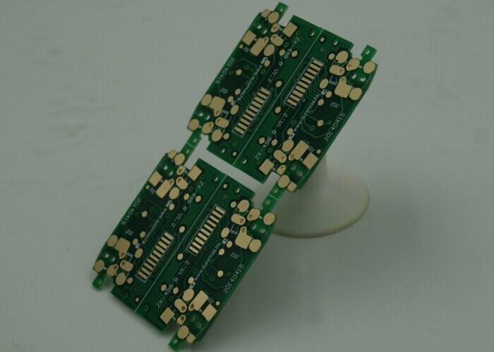 دو لایه PCB دو طرفه با وزن مس 1-6 اونس و 0.075mm Min Hole Dia