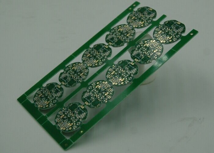 100% E تست دو طرفه صفحه مدار غوطه ور شدن طلا PCB سبز سولدر مقاومت 1.6mm