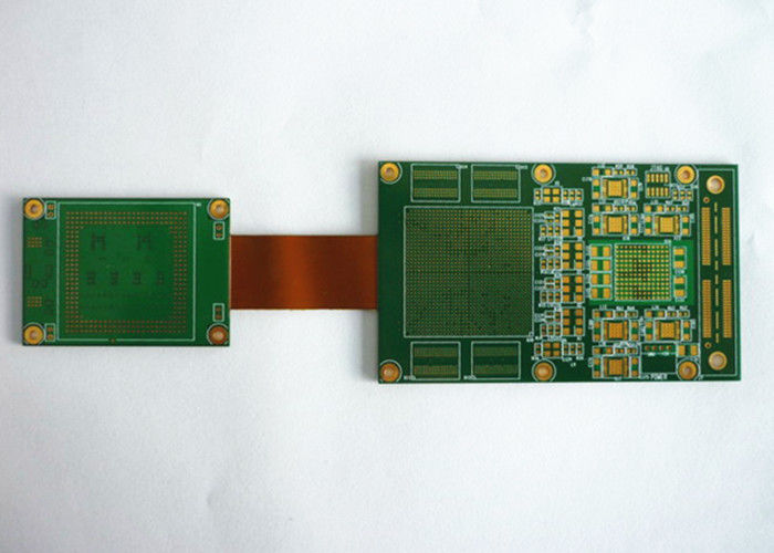 تراکم Sanforized PCB جامد انعطاف پذیر مجمع 1-28 لایه 52L 0.5-10mm Radius خم