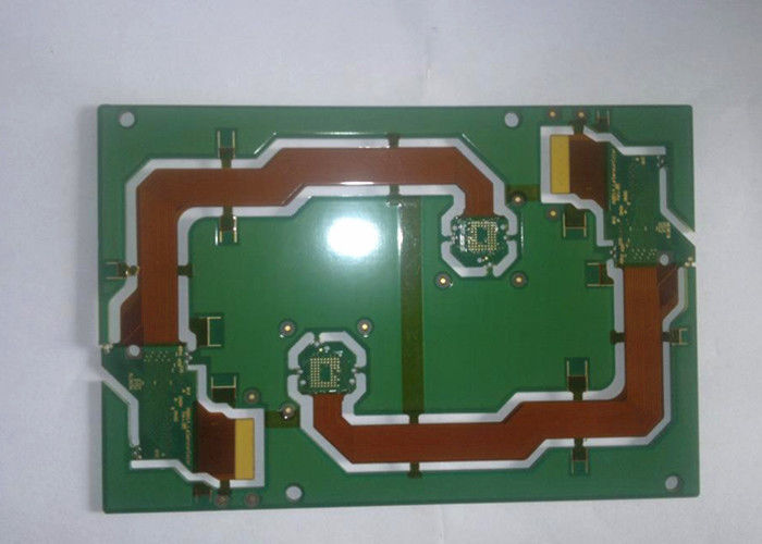 1-8 بار خم شدن PCB سخت و انعطاف پذیر FR4 پلی آمید PET 52L 1-28 لایه ENIG OSP نقره
