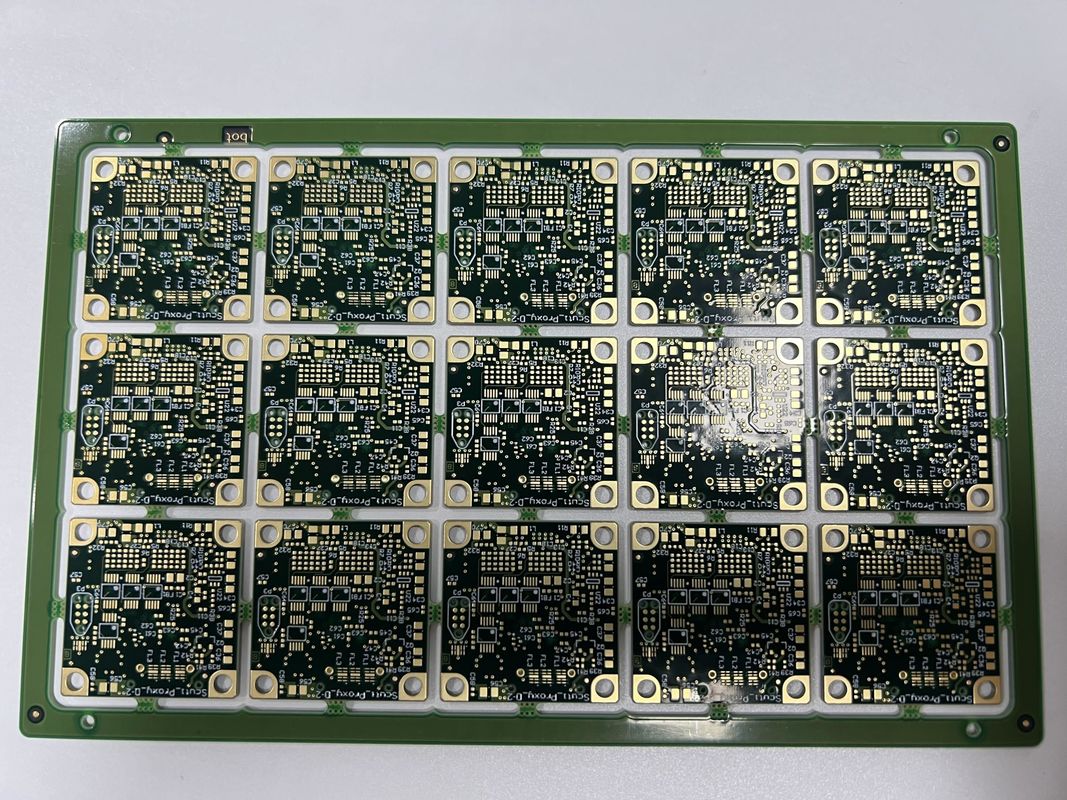 OEM 6 لایه صفحه PCB با سرعت بالا با سوکت لامپ 0.4-3.2Mm کنترل مقاومت
