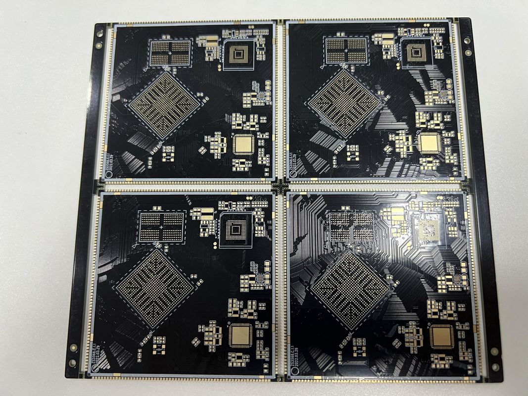 FR4 IT180 4-20 لایه HDI PCB Board با کنترل مقاومت چندگانه و 0.1mm سوراخ نیکل پالادیوم BGA 0.2mm
