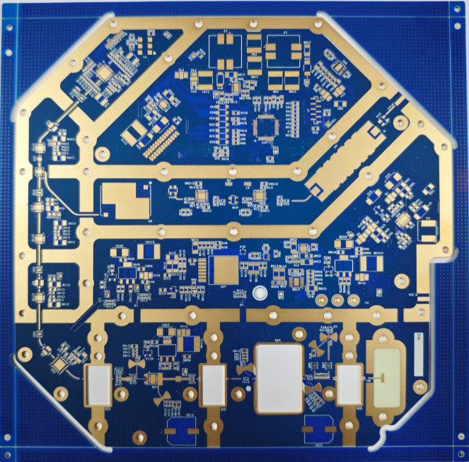 HDI پیشرفته PCB هر لایه ای برای دستگاه ها حداقل حلقه حلقه ای 3 میلی متر ضخامت 0.2mm-6.0mm حداقل عرض خط / فاصله 3mil/3mil