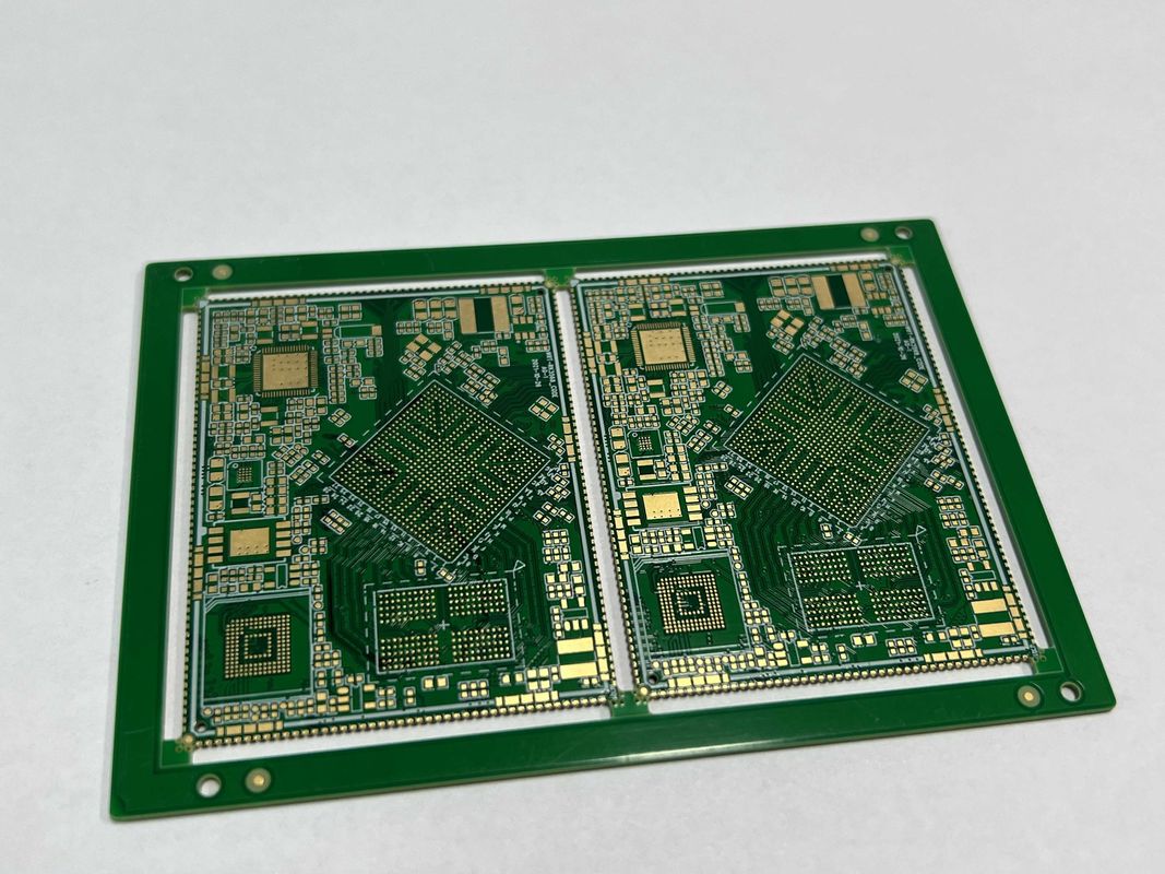 بله کنترل انسداد HDI PCB Board با نصف سوراخ و حداقل اندازه سوراخ 0.15mm