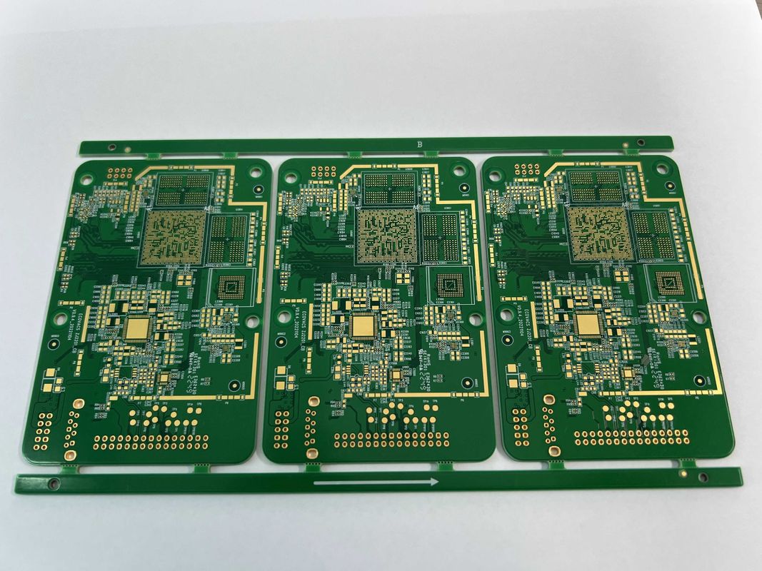 صفحه PCB چند لایه ای با سطح HASL و 0.2mm Min. اندازه سوراخ