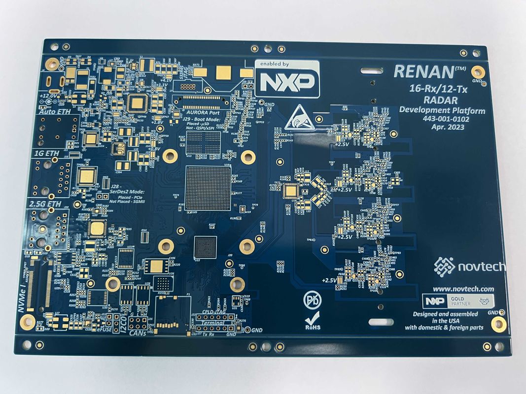 حداکثر اندازه پانل 600mm*1200mm چند لایه PCB Board با وزن مس 12OZ و 4-22 لایه