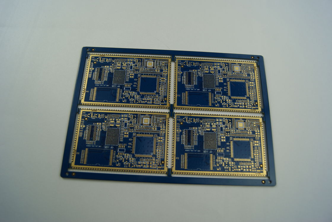 فولیک نهایی PCB چند لایه ای خارجی 1.oz با طلا غوطه ور برای طراحی قابل اعتماد و دوام