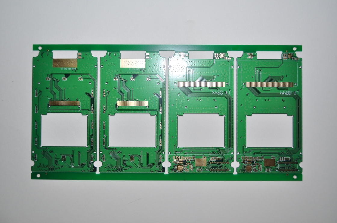 برقی فرآوری شده از 35um و 1.6mm ضخامت صفحه PCB دو طرفه برای دستگاه های الکترونیکی