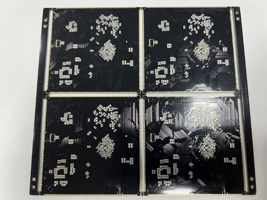 صفحه PCB HDI با تراکم بالا با نیم سوراخ BGA 0.25mm Socket Lamp 10 1 نسبت ابعاد
